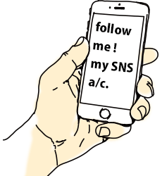 follow me! my SNS.